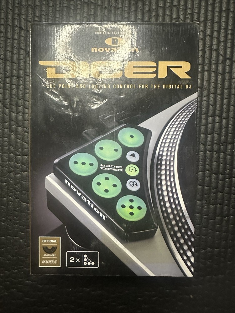 Novation Dicer Cue Point & Looping Control USB Powered DJ Controller w/Box