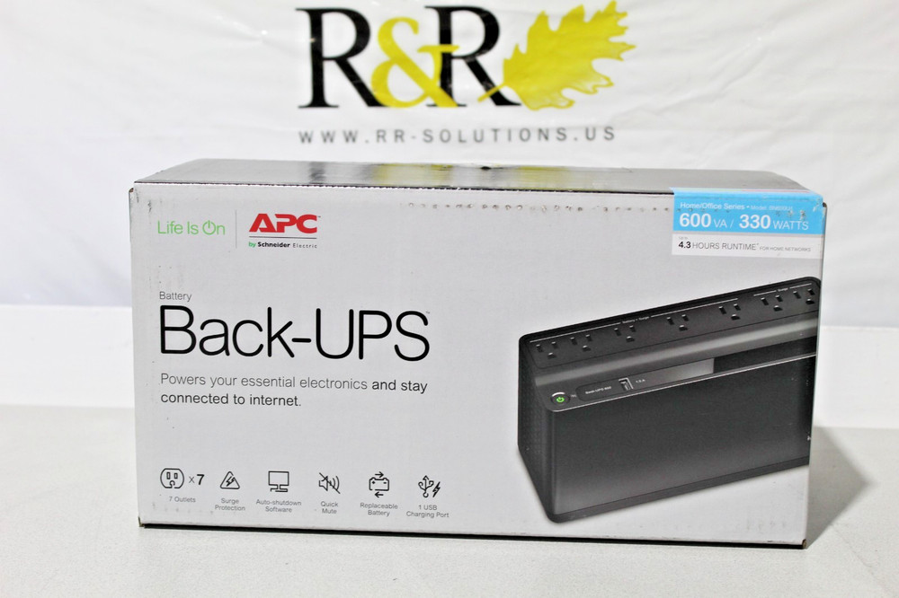 APC BN600U1 Back-UPS  New  in open box