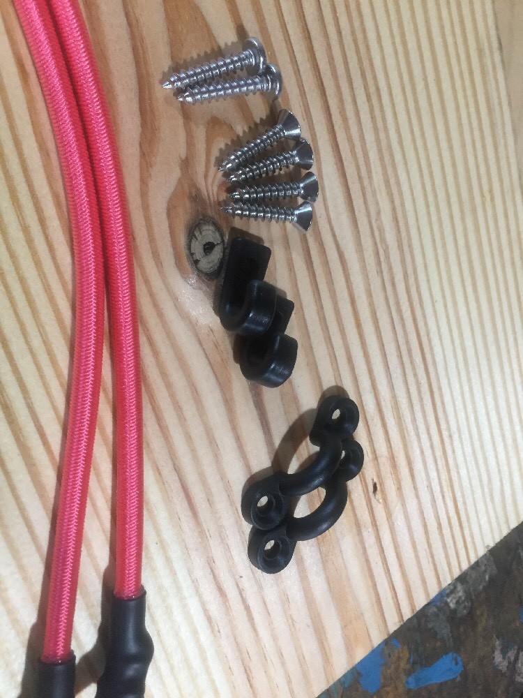 boat rod straps Pink