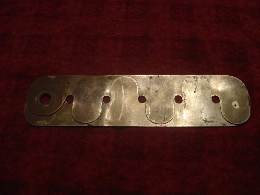 WW2 Uniform Button Polishing Shield - Stainless Steel