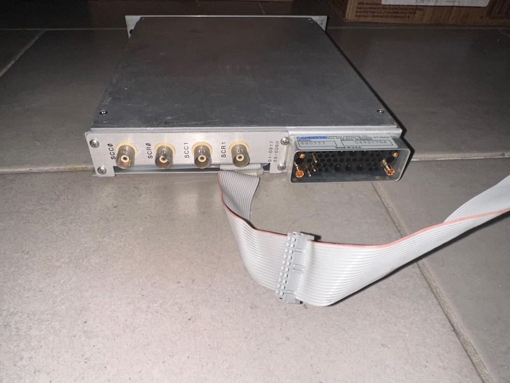 CANBERRA MODEL SERF ND554 RP1 REMOTE PARALLEL INTERFACE PLUG IN 880777