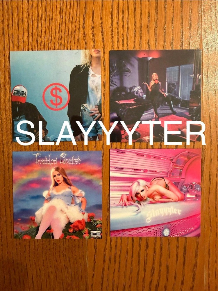 Slayyyter fridge magnets