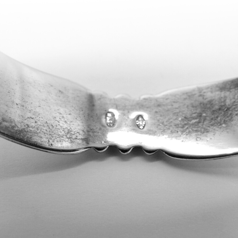 Norwegian Oval Napkin Ring 830 Silver No Mono