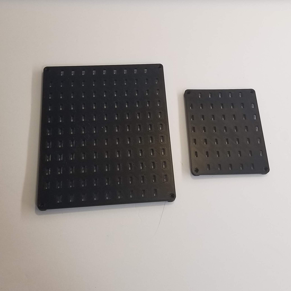 Wall Mountable Zip Tie Board / Holder - 3D Printed - Many Colors