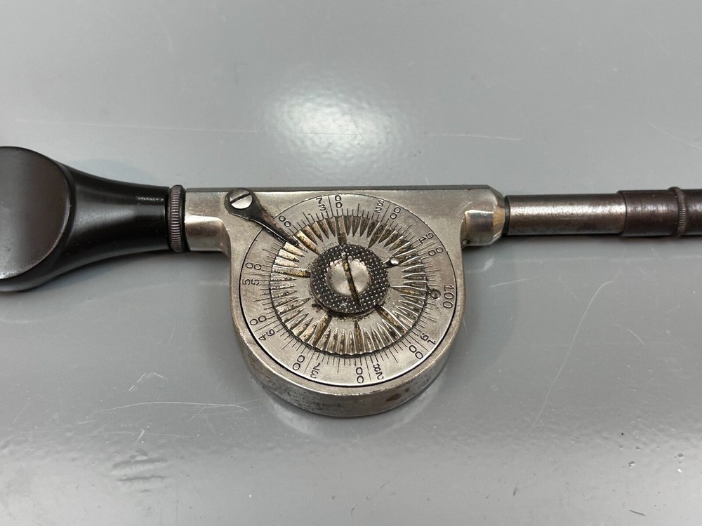 Vintage LS Starrett Co. Speed Indicator Athol Mass USA Missing Points