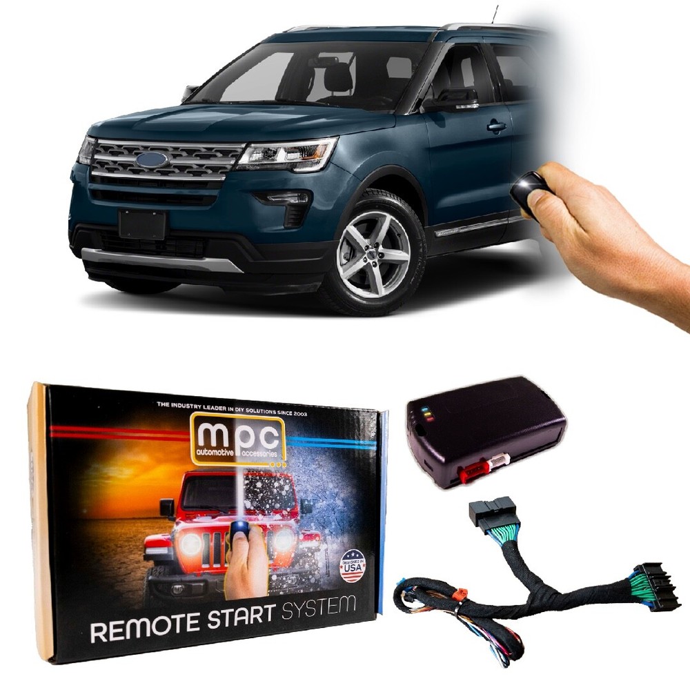 No-Honk OEM Remote Activated Remote Start Kit For 2016-2019 Ford Explorer