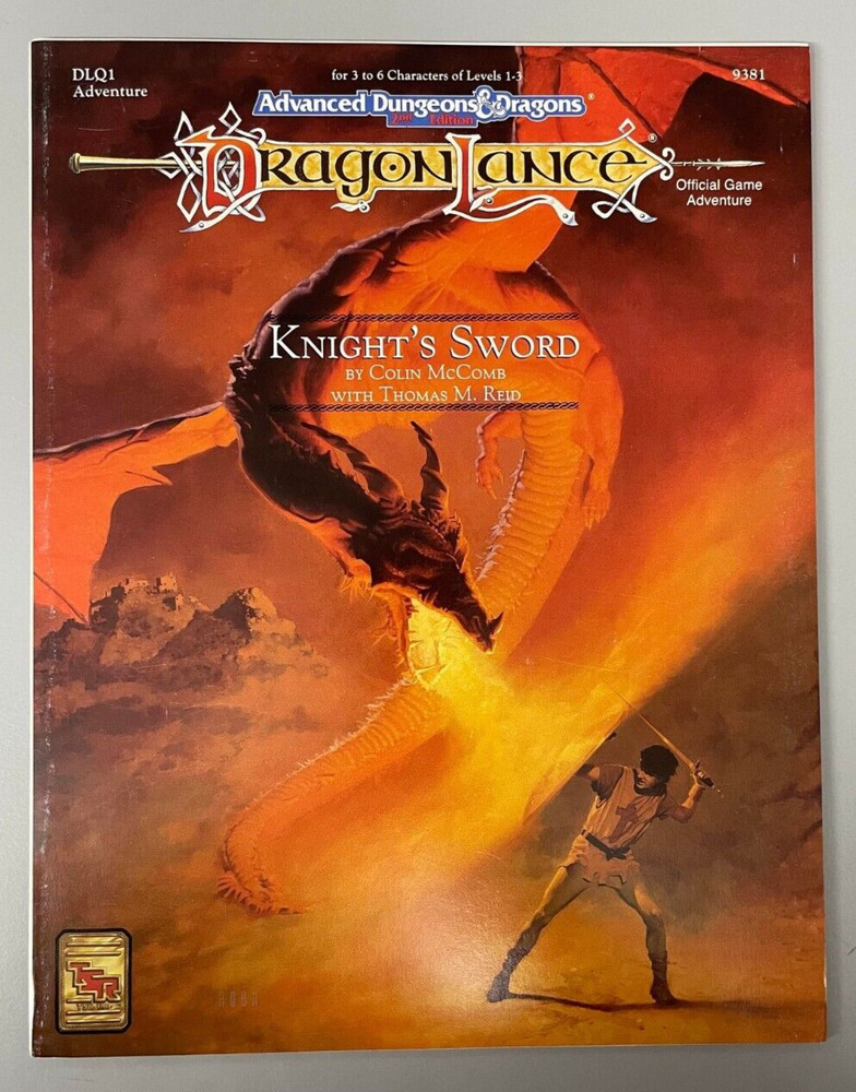 Advanced Dungeons & Dragons DragonLance Knight's Sword (1992)
