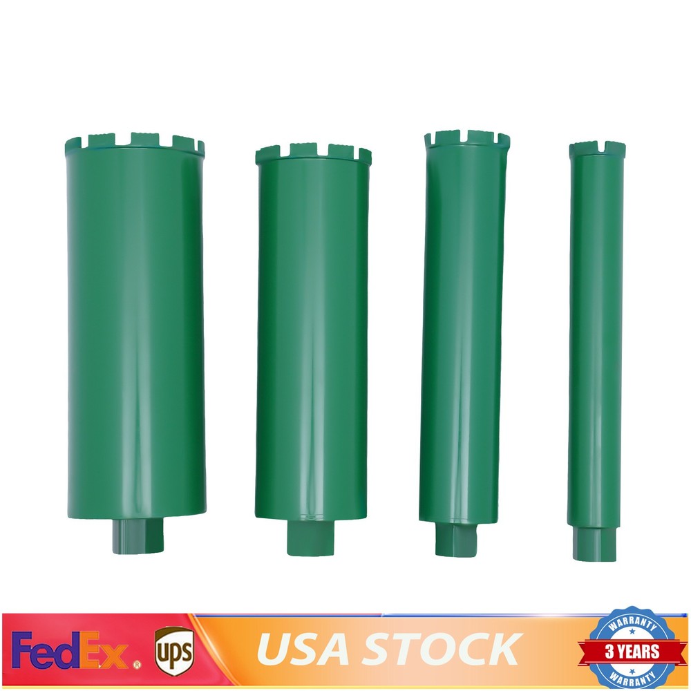 2'' /3'' /4''/ 4.7" Set Wet Diamond Core Drill Bit Concrete Brick Drilling Bits