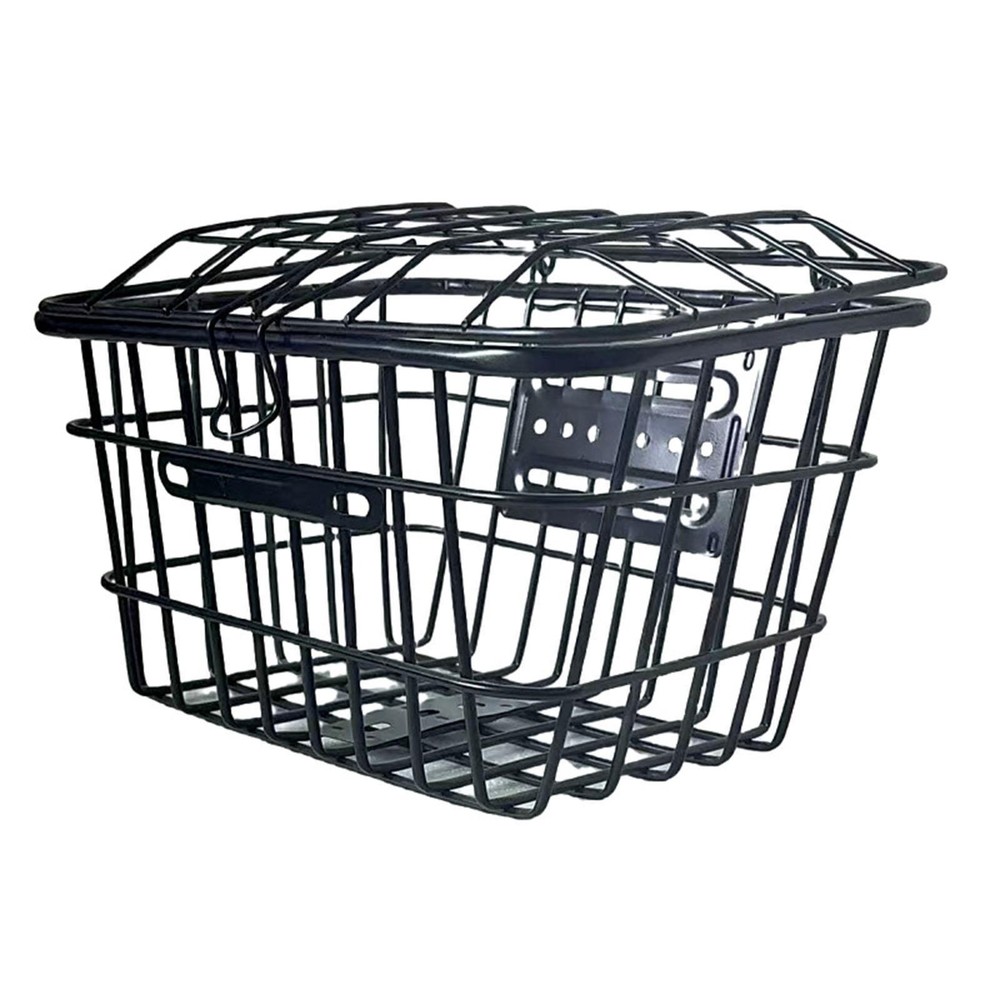 Rear Bicycle Basket Universal Accessory Strengthened Frame