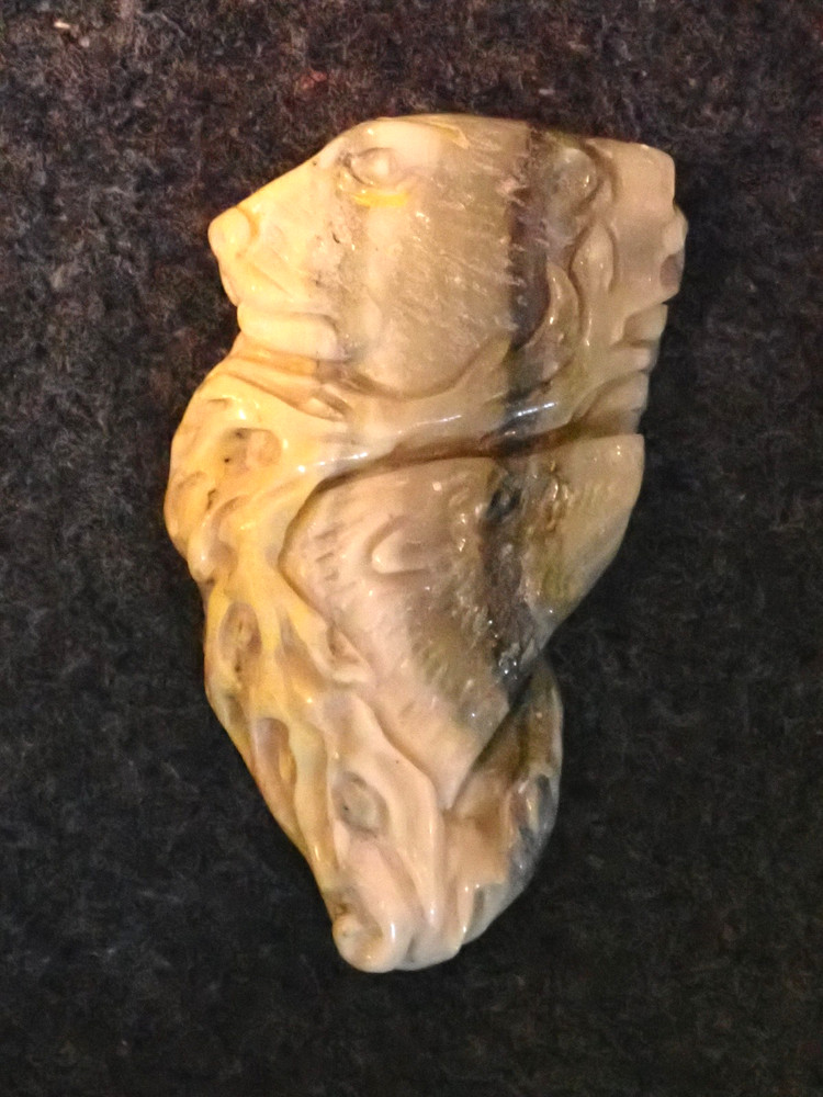 Mt Lion and Bear Jasper Pendant