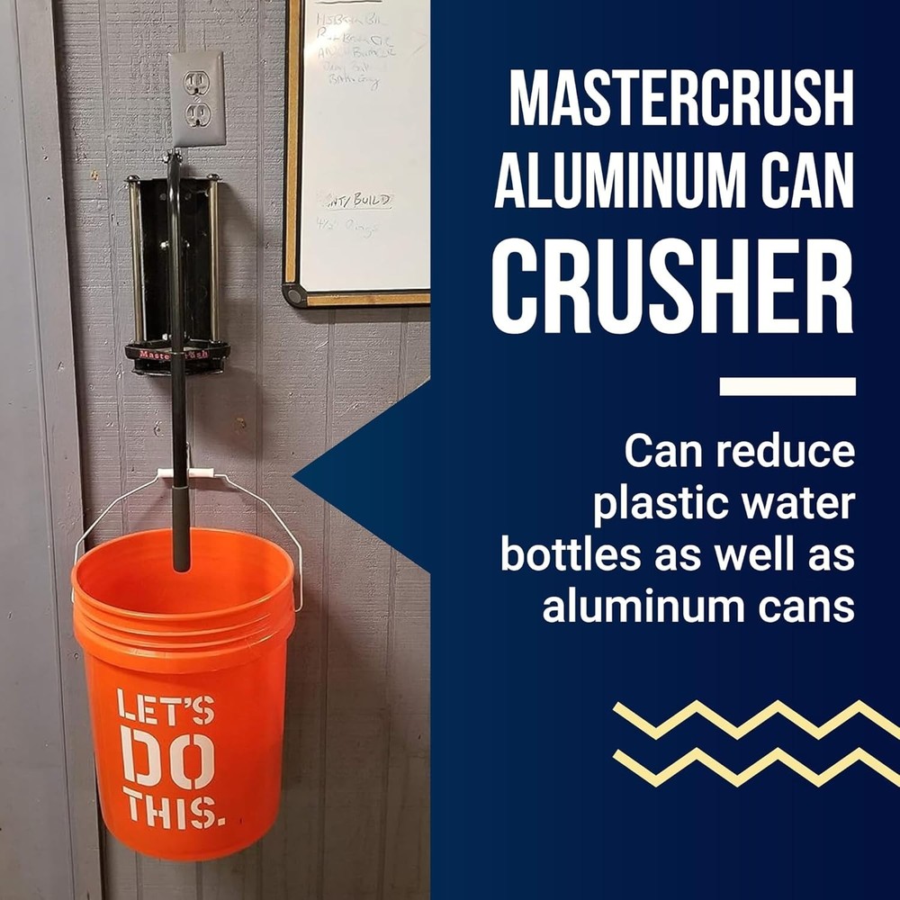 Versatile Can Crusher - 12oz to 32oz