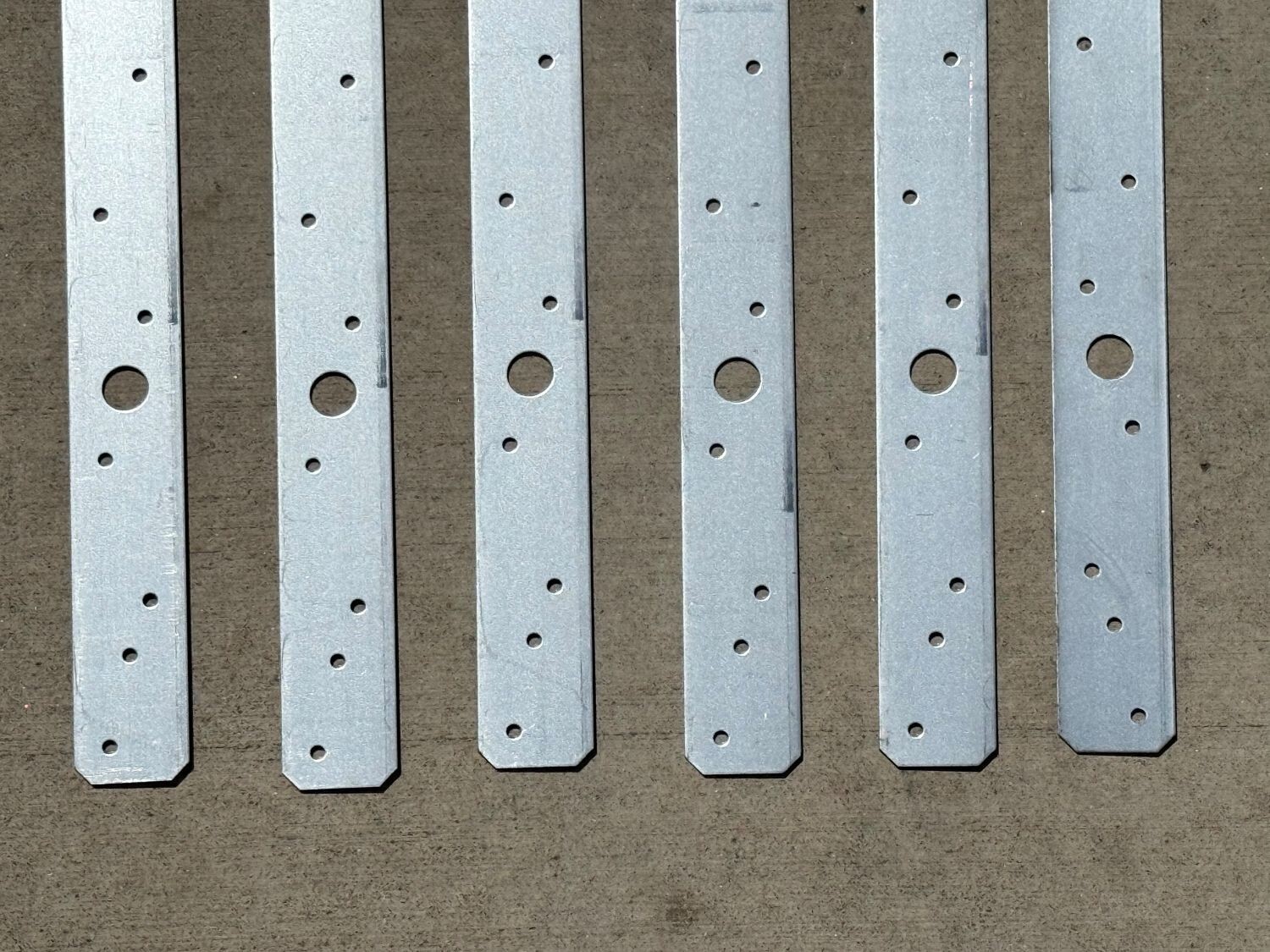 Sandbaggy Galvanized Steel Strap Tie for Wood-to-Wood Connections