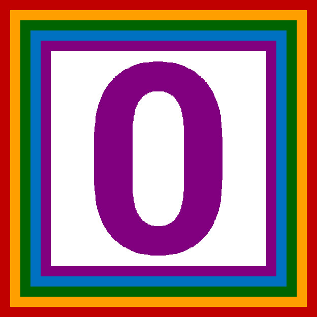 30 Custom Number Zero Personalized Address Labels