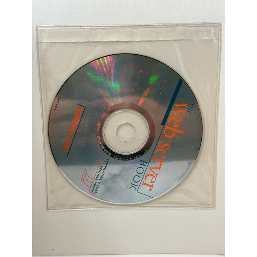The Web Server Book W/CD-ROM Tool Kit 1995 First Edition
