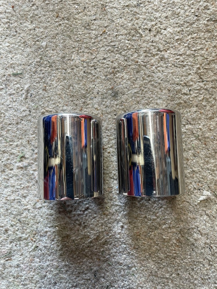 BSA TRIUMPH ARIEL FORK TOPS CHROME.    B14