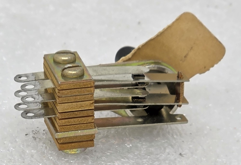 Switchcraft 12006 Switch with Black Knob Actuator