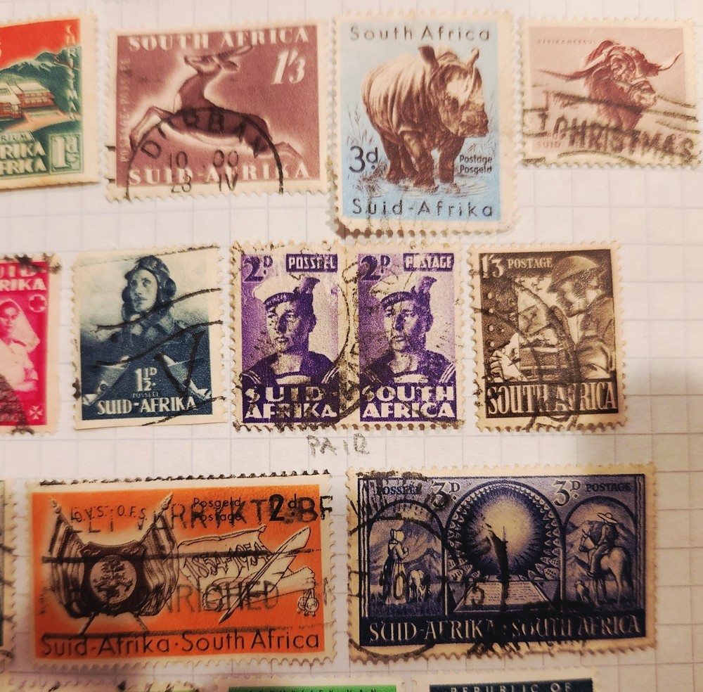 Africa Postage Stamps