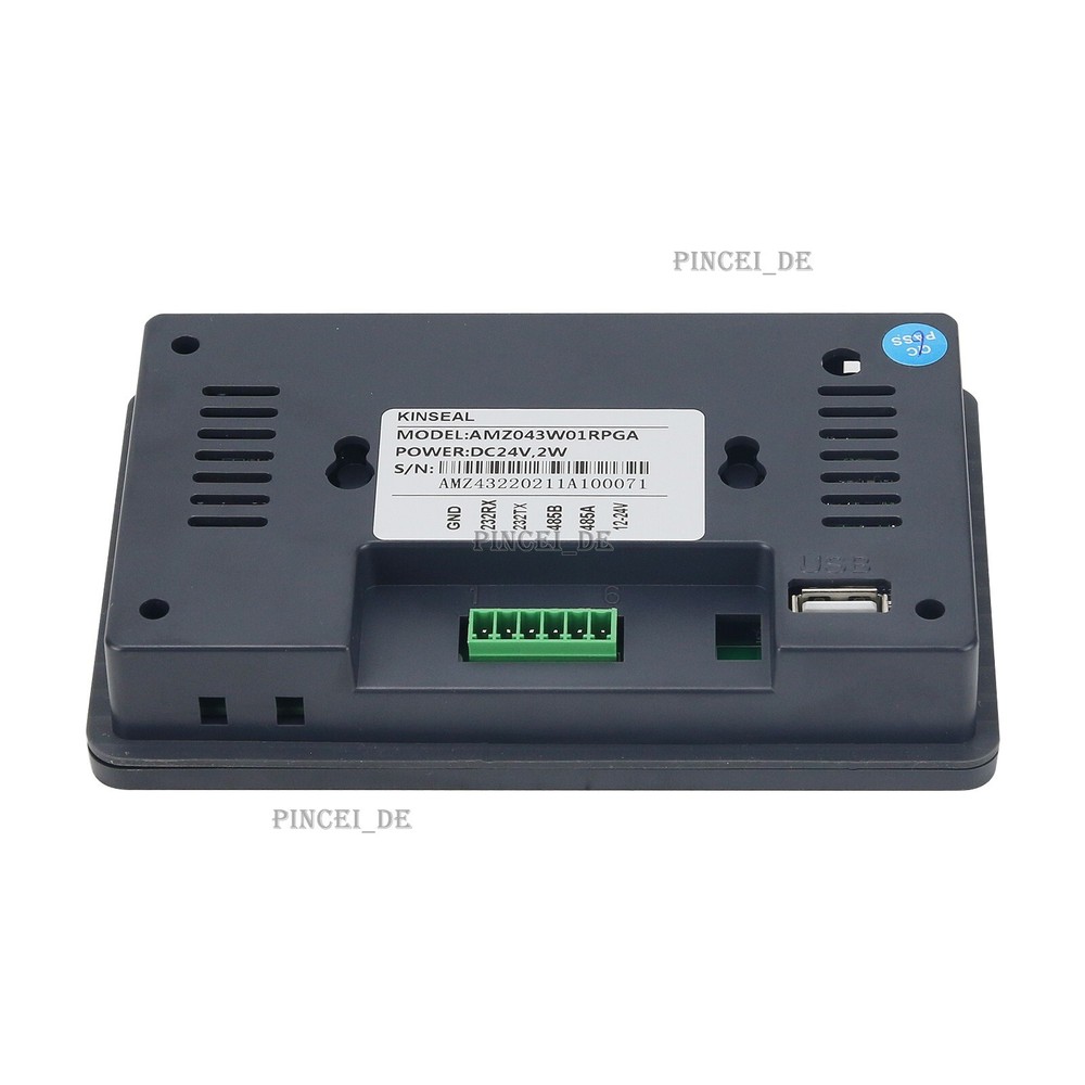 Smart Programmable Touch Screen HMI 4.3" TFT LCD RS232 RS485 Modbus RTU 480x272