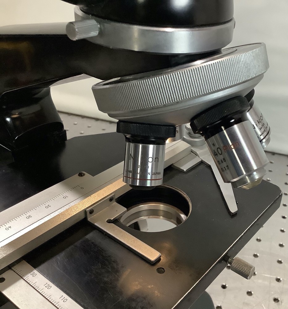 Nikon Binocular Phase Microscope w/ Four Objectives
