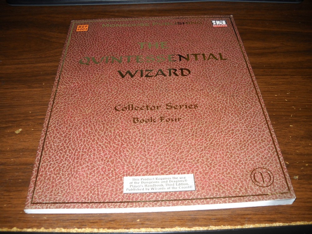 D20: MGP: The Quintessential Wizard