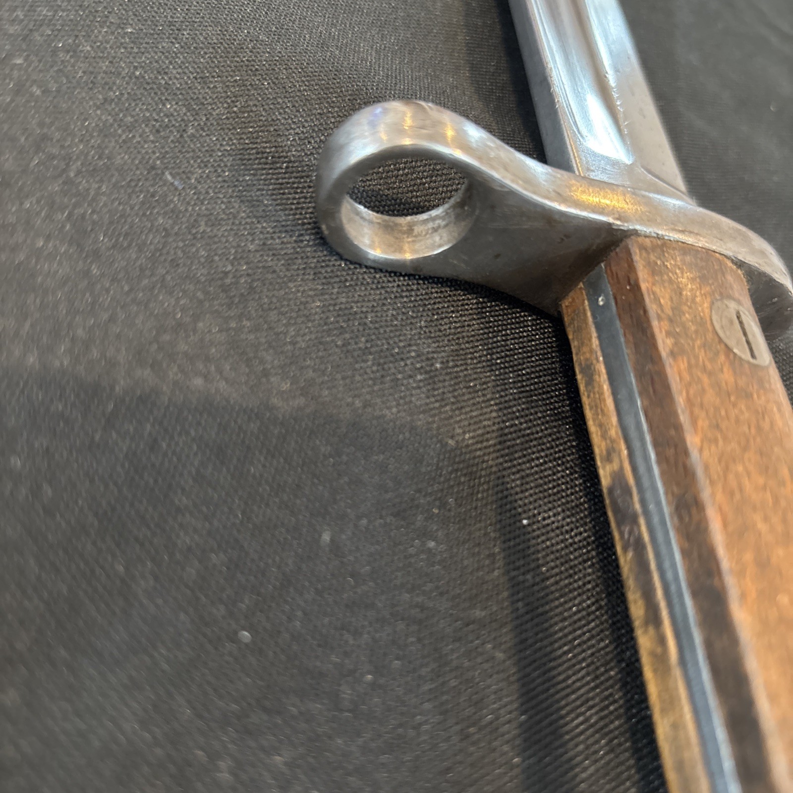 ORIGINAL SPANISH 1893 MAUSER BAYONET, SCABBARD 1894 Date Q5025 Artilleria Toledo