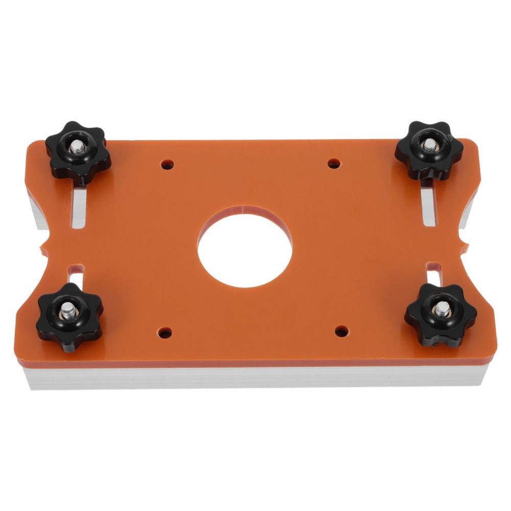 Precision Router Table Stop Aluminum Insert Plate Opening Template