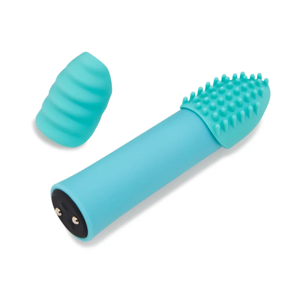 Sensuelle Point Plus 20 Function Rechargeable Bullet Vibe & Silicone Tips