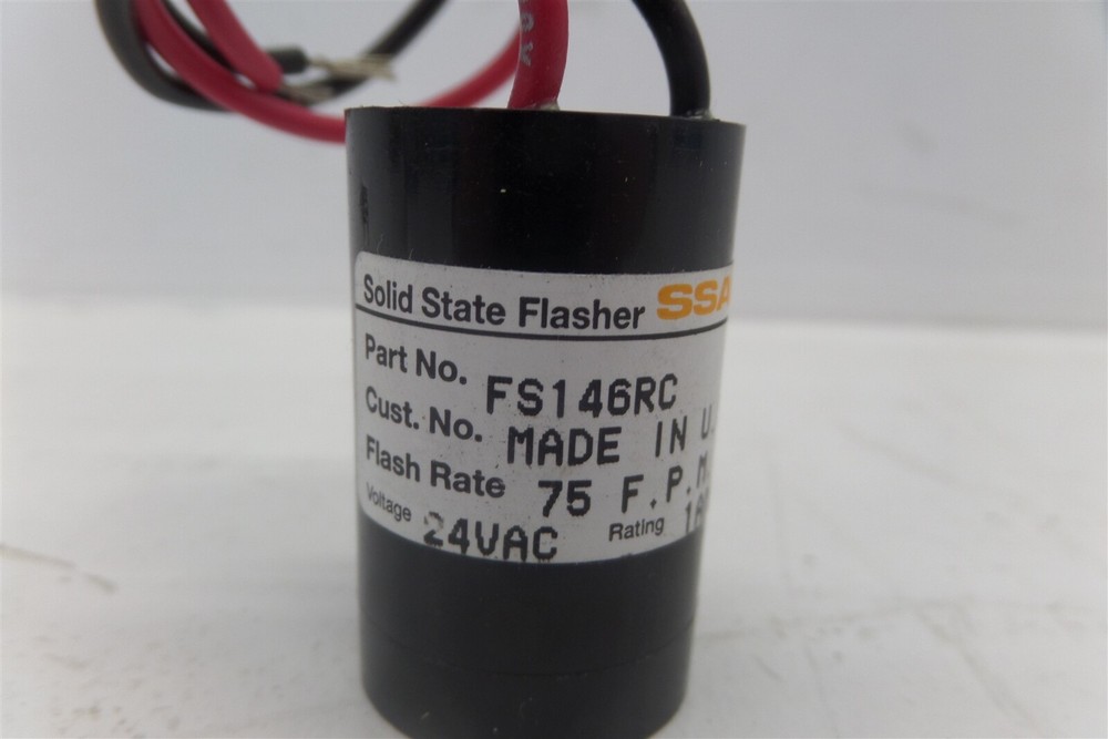 SSAC FS146RC Solid State Flasher Timing Relay