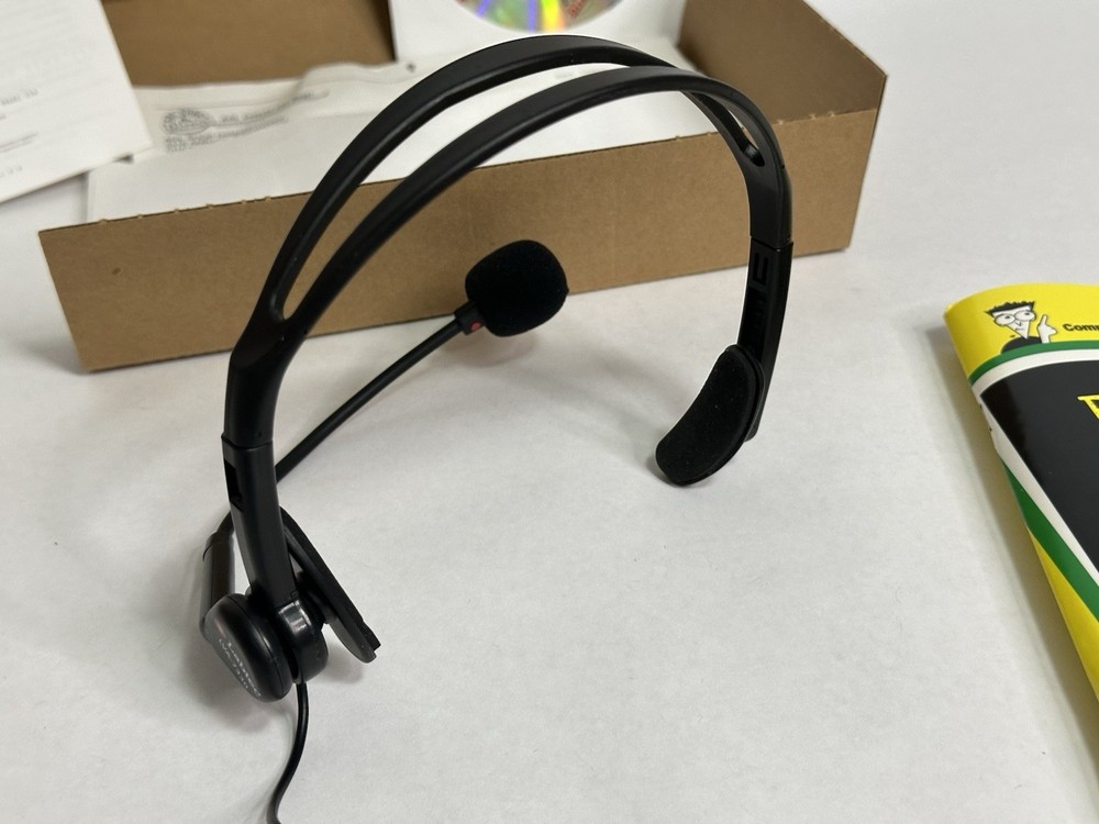 AOL's Point & Speak Speech Recognition |Dragon Systems headset software dummies