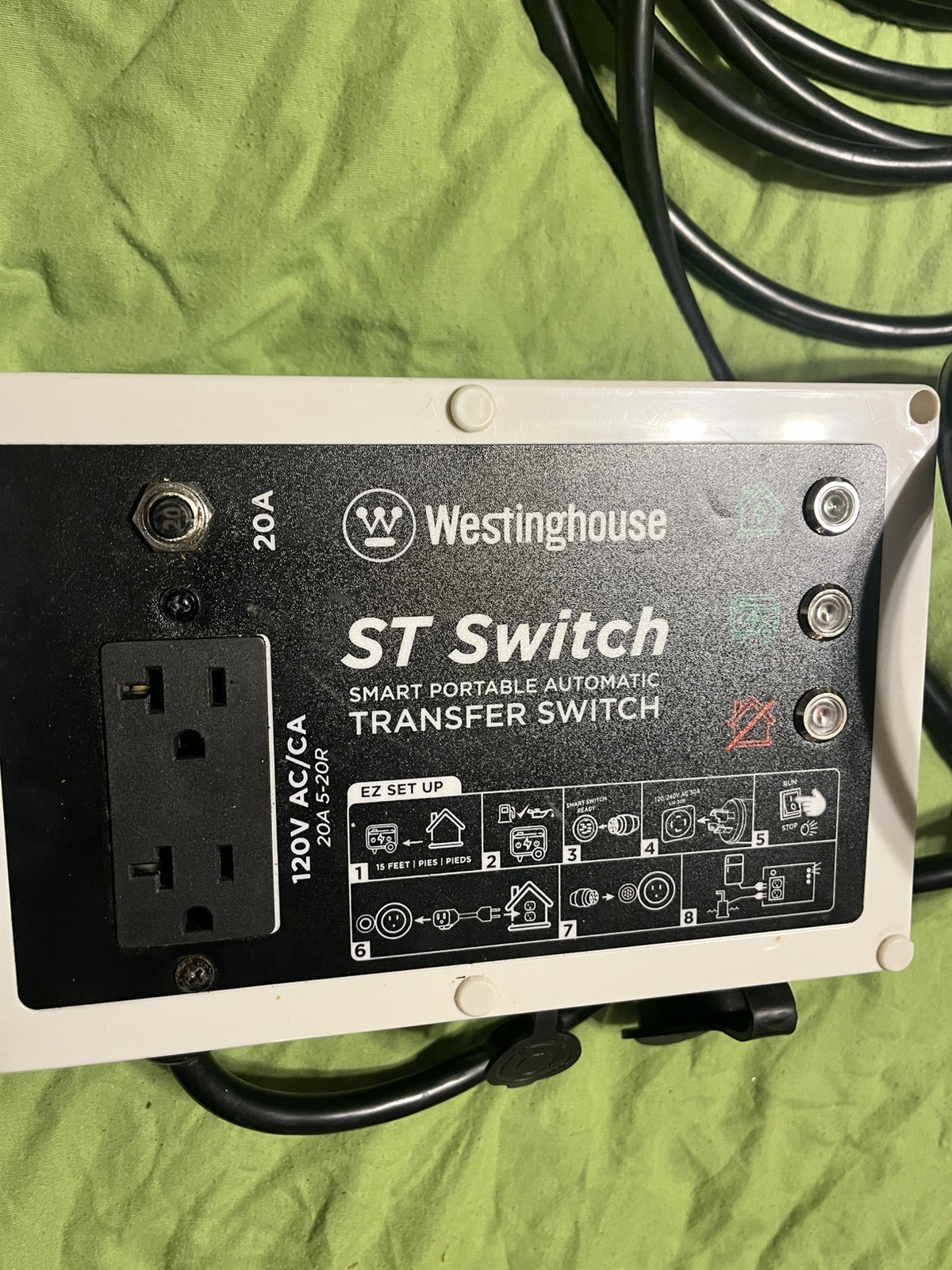 Westinghouse ST switch, smart automatic portable transfer switch