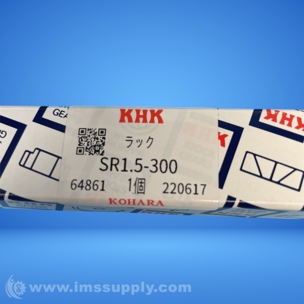 KHK SR1.5-300 Gear Rack FNFP