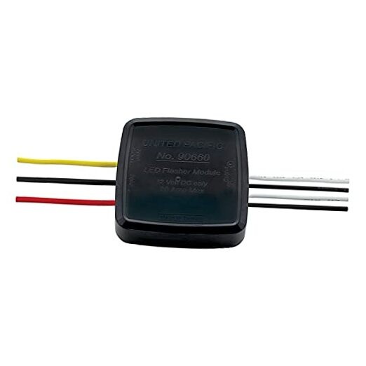 90660 LED Flasher Warning Module w/24 Selectable Flash Patterns, 12-Volt, 2