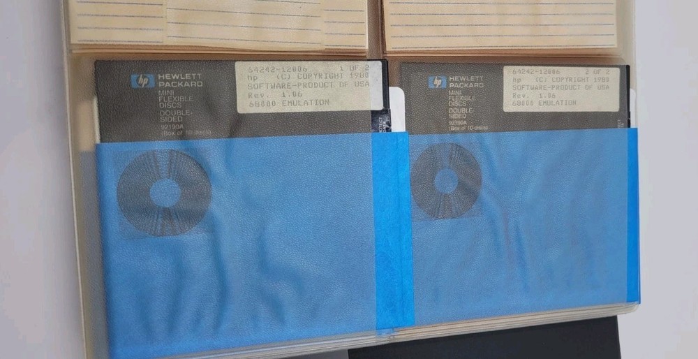 HP 64000 Floppy Disk Set 13 Discs Logic Development System