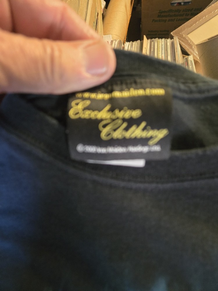 IRON MAIDEN EXTRA EXTRA LARGE MAIDEN FACE TEE SHIRT DELETED STYLE KILLER 2XL