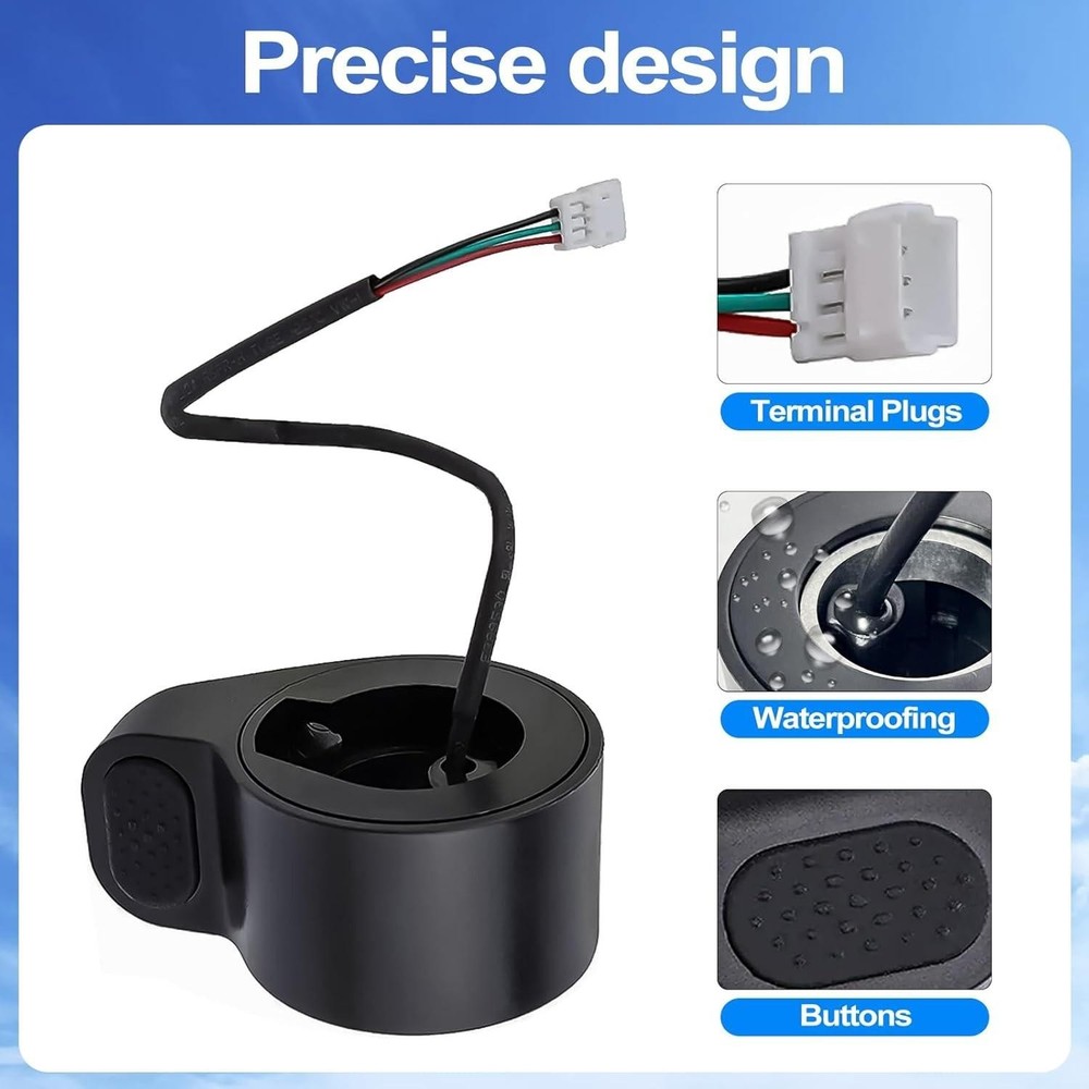 Replacement Part Compatible for Electric Scooter Thumb Throttle