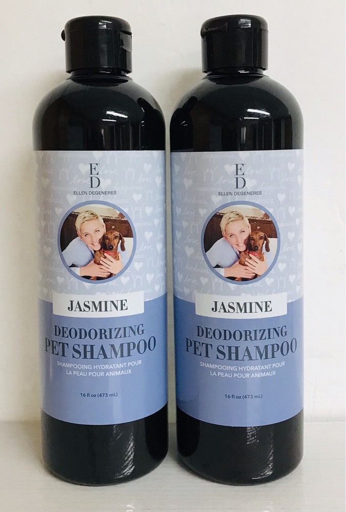 2 Bottles ED ~ Jasmine Deodorizing Pet Shampoo 16 fl oz Each