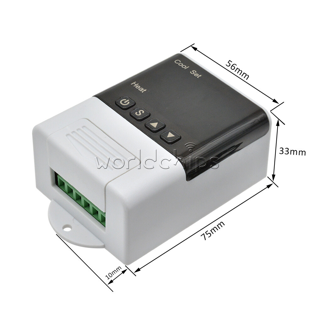 DTC1200 AC 110V-230V Digital Intelligent Temperature Controller + NTC Sensor
