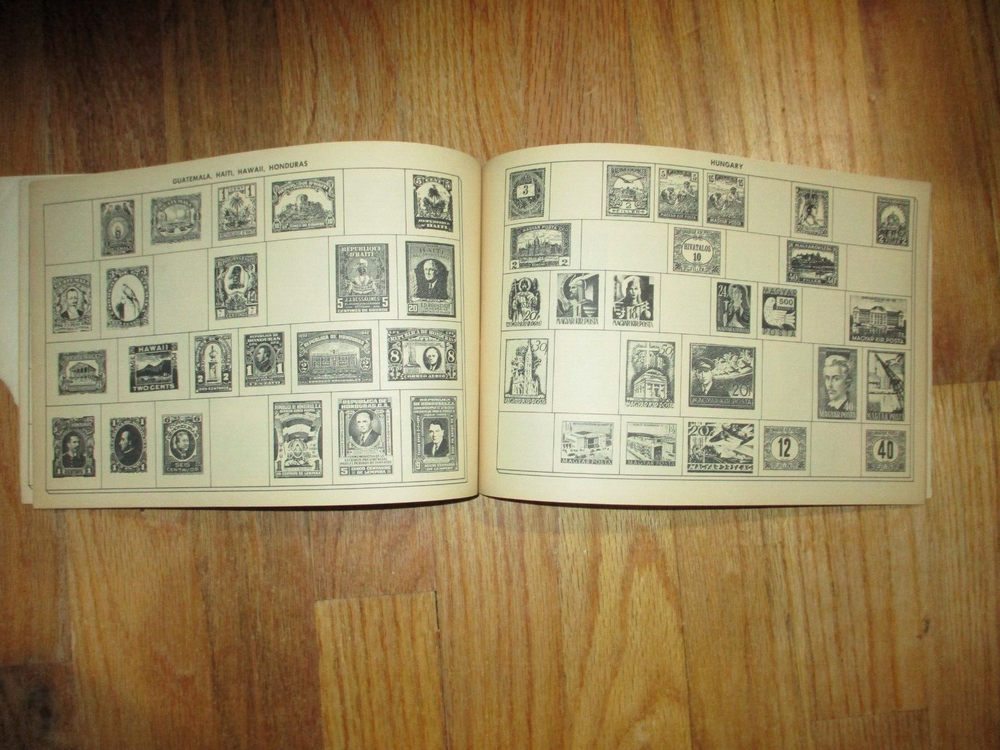 Around the World United States And Foreign Postage Stamp Album Gazetteer 1961