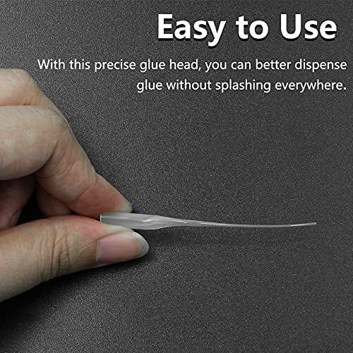 200 Pcs Micro Glue Tips Glue Extender Precision Applicator for Crafting Lab