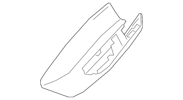 Genuine GM Black Windshield Multifunction Sensor Mount Bracket Cover 84049173