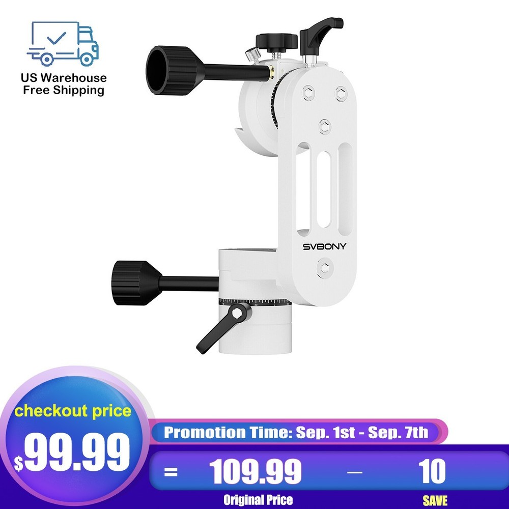 SVBONY SV225Mini Alt-Azimuth Telescope Mount Adjustable Angle Visual Astronomy