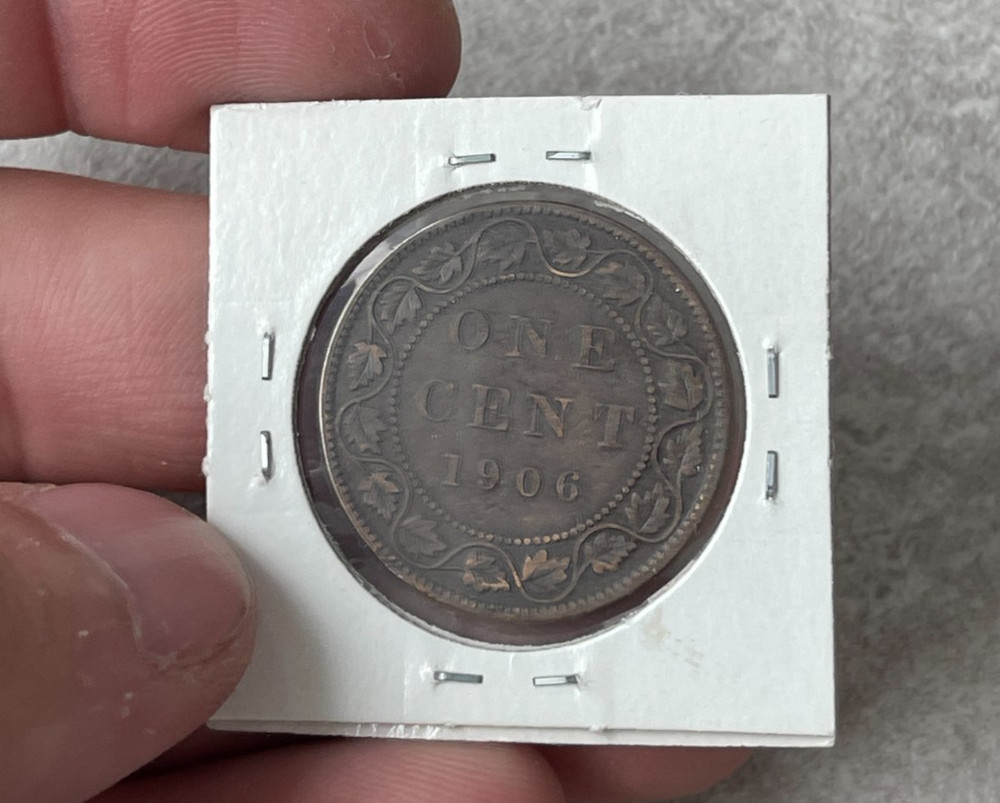 1906 Canada Large Cent - Residue L2