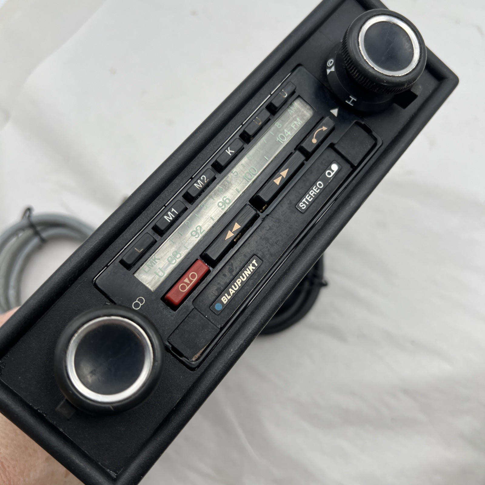 Blaupunkt Bamberg Stereo Radio Cassette 1975-1977 Porsche 911 930 Vintage