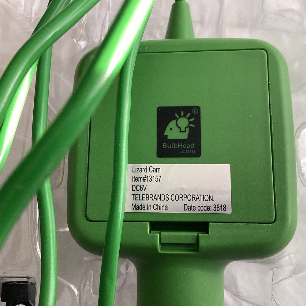 Lizard Cam Hand-Held Wireless Borescope Inspection Camera