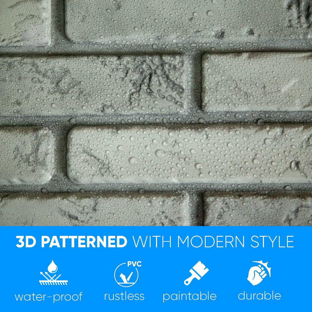 - 3D Wall Panels for Interior Wall Decoration Non Adhesive Thin Ed