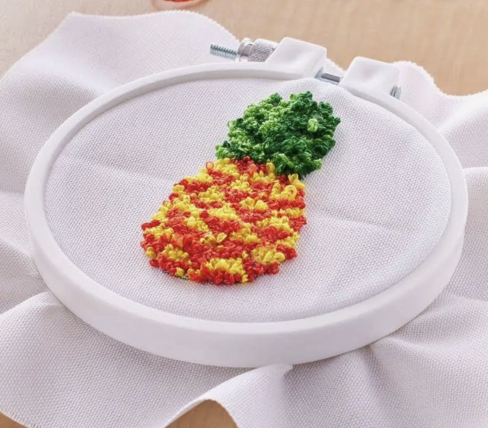 Loops & Threads Pineapple Punch Needle Kit #F