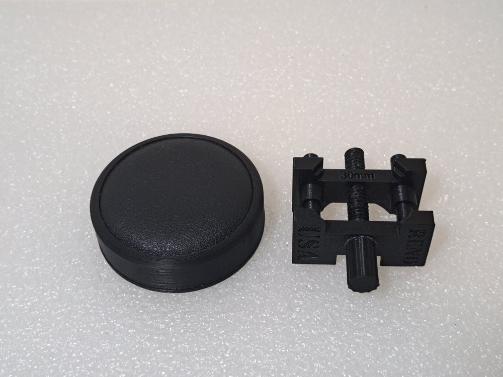 Watchmaker Movement Vise and Case Cushion Combo