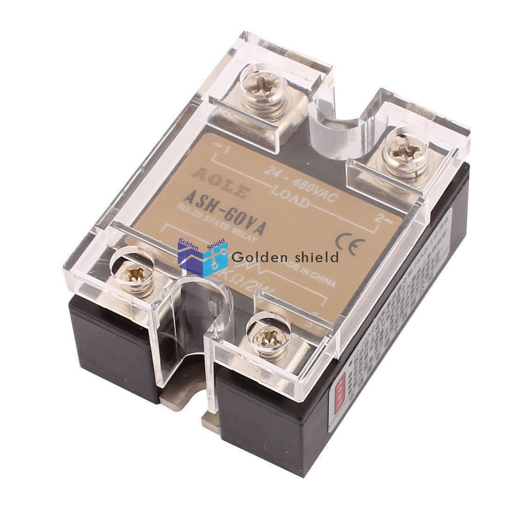 ASH-60VA Single Phase Solid State Relay Voltage Regulator 470Kohm 2W to480VAC✦Kd