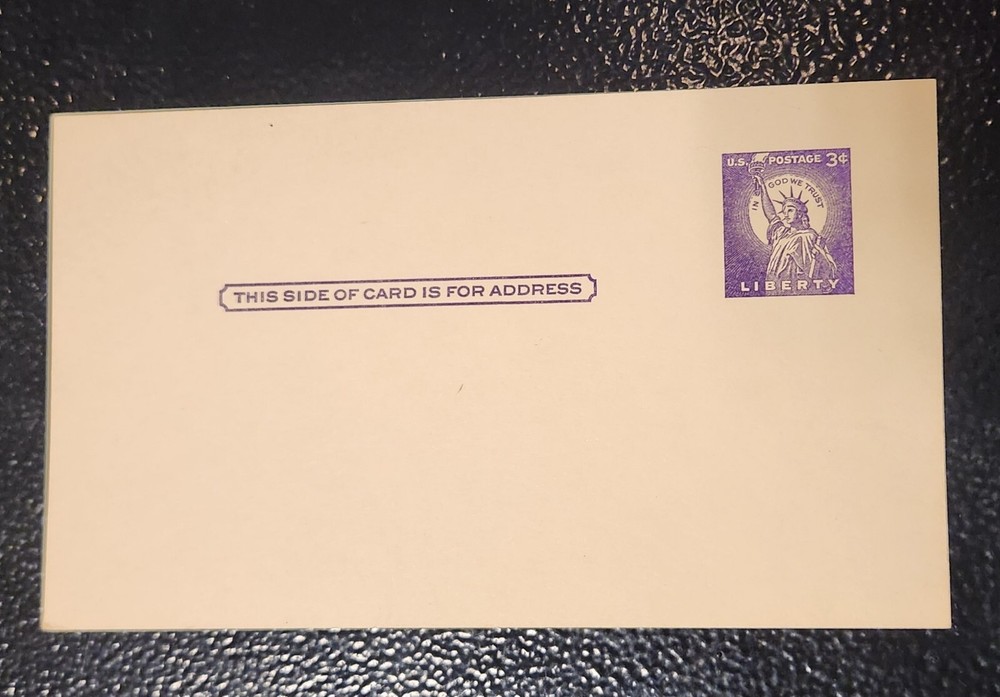 US - Mint Postal Stationery 3 Cents