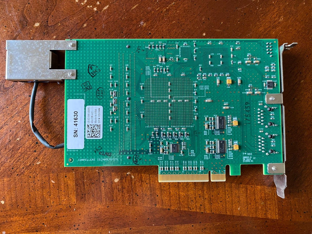 Dell Compellent 2-Port PCI Express X8 512MB Cache RAID Controller (0DV94N)